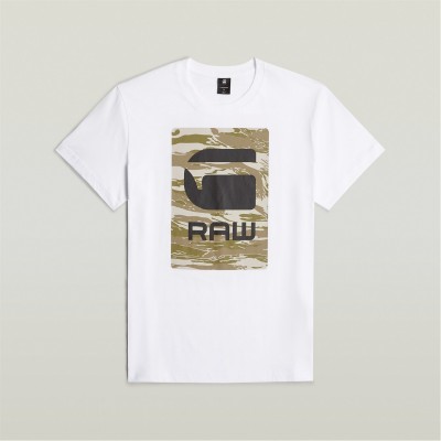 тениска,мъжки,тениски,g,star,camo,box,graphic,t,shirt,white
