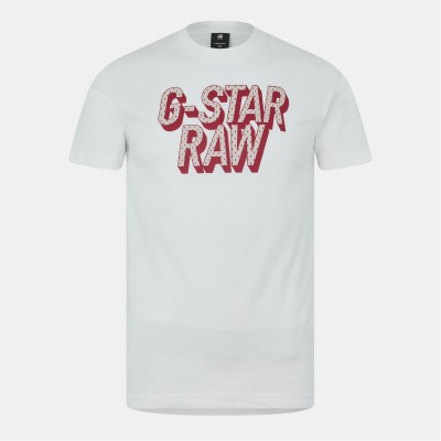 тениска,облекла,на,разпродажба,мъжки,тениски,g,star,3d,dotted,graphic,t,shirt,white