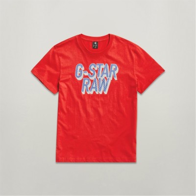 тениска,облекла,на,разпродажба,мъжки,тениски,g,star,3d,dotted,graphic,t,shirt,bright,flame