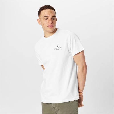 тениска,мъжки,тениски,jack,wills,reverse,prnt,tee,sn53,white