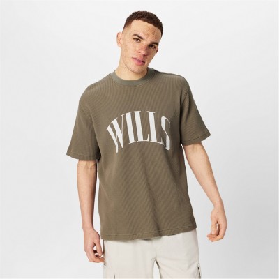 тениска,мъжки,тениски,jack,wills,waffle,graphic,t,shirt,smokey,olive