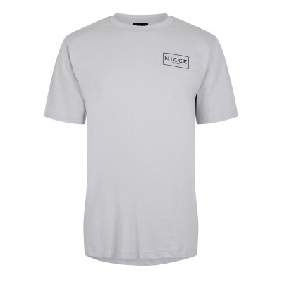тениска,облекла,на,разпродажба,мъжки,тениски,nicce,franzo,short,sleeve,t,shirt,chalk,grey