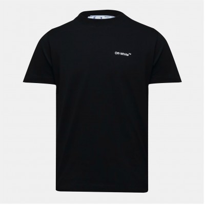 тениска,облекла,на,разпродажба,мъжки,тениски,off,white,off,slim,ss,tee,sn99,black,white