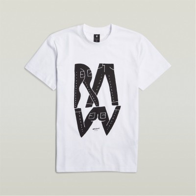 тениска,облекла,на,разпродажба,мъжки,тениски,g,star,raw,denim,illustration,t,shirt,white