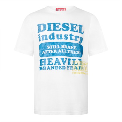 тениска,мъжки,тениски,diesel,men,s,t,just,n9,t,shirt,off,white