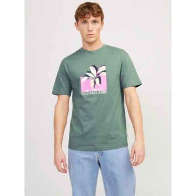 мъжка,тениска,облекла,на,разпродажба,мъжки,тениски,jack,and,jones,printed,graphic,t,shirt,mens,laurel,wreath