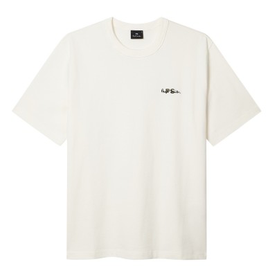 тениска,облекла,на,разпродажба,мъжки,тениски,ps,paul,smith,drop,shoulder,t,shirt,white,02