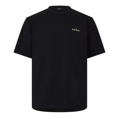 тениска,мъжки,тениски,ps,paul,smith,drop,shoulder,t,shirt,black,79