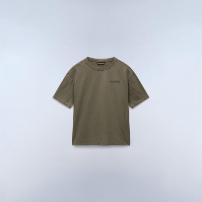 юношеска,тениска,с,щампа,napapijri,back,print,tee,junior,tea,leaf,g0a