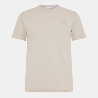 тениска,облекла,на,разпродажба,мъжки,тениски,off,white,off,arrow,ss,tee,sn99,beige