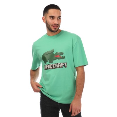 тениска,мъжки,тениски,lacoste,minecraft,t,shirt,clover,green