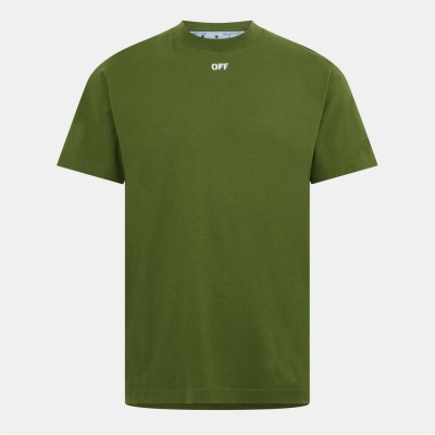 тениска,облекла,на,разпродажба,мъжки,тениски,off,white,off,brick,ss,tee,sn99,green,white