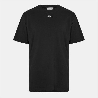 тениска,облекла,на,разпродажба,мъжки,тениски,off,white,off,brick,ss,tee,sn99,black,white