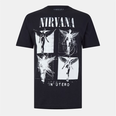 тениска,облекла,на,разпродажба,мъжки,тениски,official,band,tee,sn54,nirvana,angel
