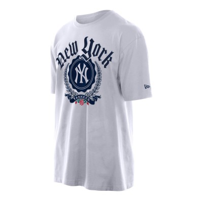 тениска,мъжки,тениски,бейзбол,new,era,men's,mlb,throwback,oversized,t,shirt,ny,white