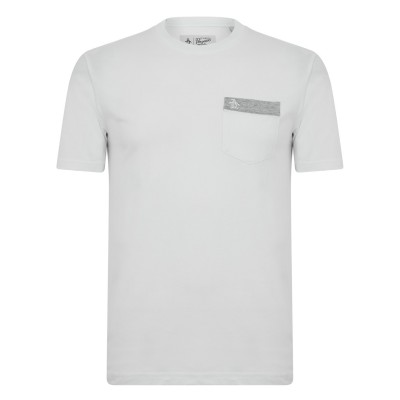 мъжка,тениска,облекла,на,разпродажба,мъжки,тениски,original,penguin,pocket,t,shirt,mens,white