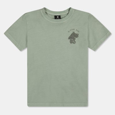 тениска,g,star,kids,gstar,logo,regular,fit,t,shirt,mercury