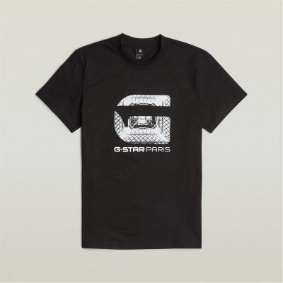 тениска,облекла,на,разпродажба,мъжки,тениски,g,star,paris,t,shirt,dk,black
