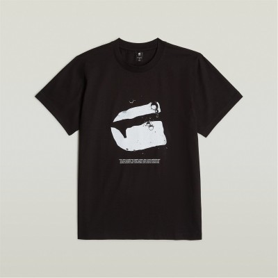 тениска,облекла,на,разпродажба,мъжки,тениски,g,star,water,burger,loose,t,shirt,dk,black