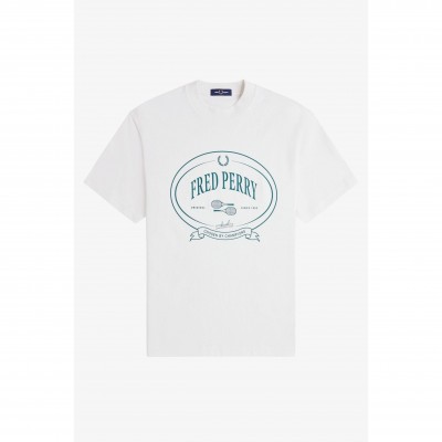 тениска,мъжки,тениски,fred,perry,men,s,champions,regular,fit,t,shirt,snow,white,129