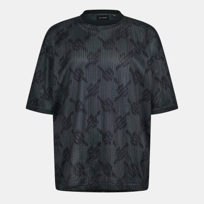 тениска,мъжки,тениски,daily,paper,men,s,mesh,logo,t,shirt,rosin,green