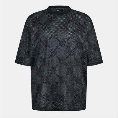 тениска,облекла,на,разпродажба,мъжки,тениски,daily,paper,men's,mesh,logo,t,shirt,rosin,green