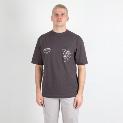 тениска,облекла,на,разпродажба,мъжки,тениски,criminal,damage,panther,tee,sn99,charcoal