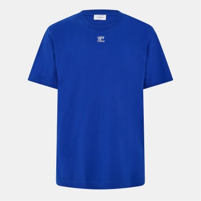 тениска,облекла,на,разпродажба,мъжки,тениски,off,white,off,ibiza,tee,sn99,blue,white