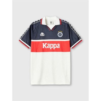 мъжки,тениски,kappa,ka,banda,top,a,sn54,wht,blue,prt