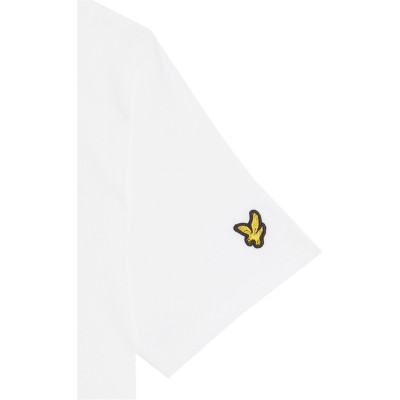 тениска,детски,3/4,панталони,детски,тениски,lyle,and,scott,kids',logo,regular,fit,t,shirt,white