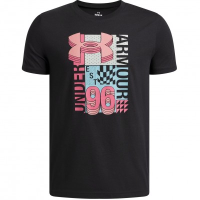 тениска,разпродажба,under,armour,детски,3/4,панталони,детски,тениски,детски,облекла,under,armour,ua,logo,collage,tee,jn63,black