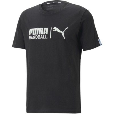 тениска,облекла,на,разпродажба,разпродажба,puma,мъжки,тениски,puma,handball,tee,sn99,puma,black