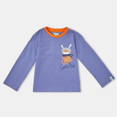 тениска,детски,3/4,панталони,детски,тениски,lilly,and,sid,kids',regular,fit,scooter,t,shirt,blue