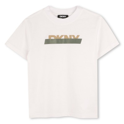 тениска,dkny,kids,logo,short,sleeve,regular,fit,t,shirt,white