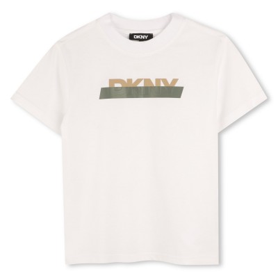 тениска,детски,облекла,dkny,dkny,logo,ss,tee,jn61,white