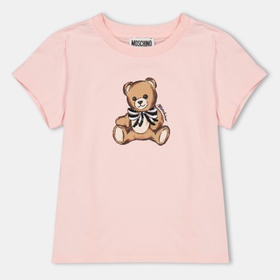 тениска,moschino,kids,t,shirt,sugar,rose50209