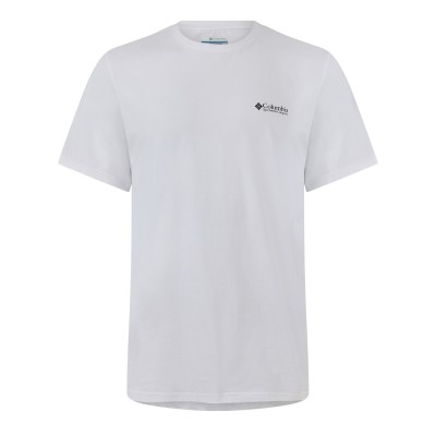 тениска,мъжки,тениски,columbia,mens,t,shirt,white