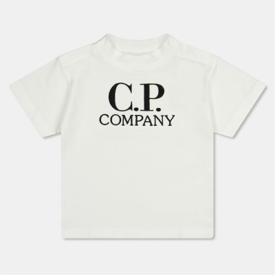 тениска,детски,3/4,панталони,cp,company,kids',regular,fit,logo,t,shirt,gz,white,10135