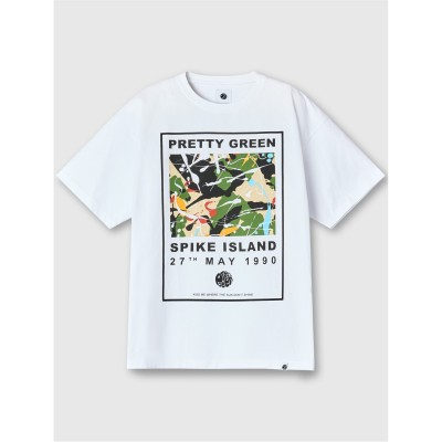 мъжки,тениски,pretty,green,pg,spike,island,ts,sn53,white