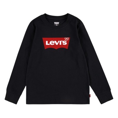тениска,детски,облекла,levis,batwing,long,sleeve,t,shirt,black,023