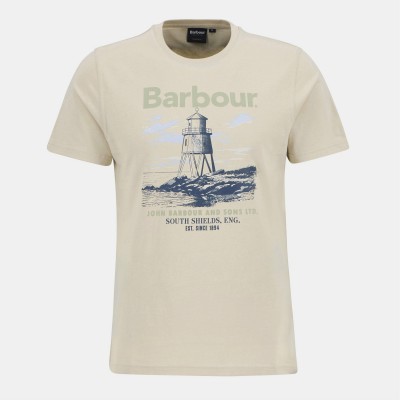 тениска,мъжки,тениски,barbour,men,s,harbourside,t,shirt,oatmeal,be72