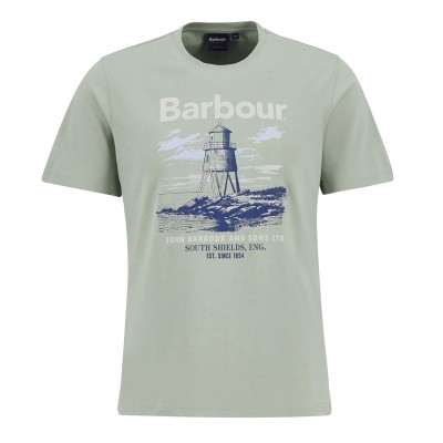 тениска,облекла,на,разпродажба,мъжки,тениски,barbour,men's,harbourside,regular,fit,t,shirt,seagrass