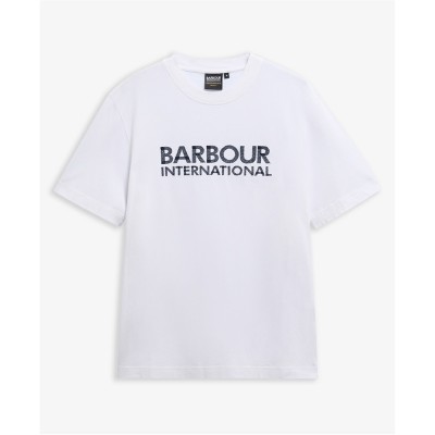 тениска,мъжки,тениски,barbour,international,men's,t,shirt,white,wh11