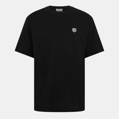 тениска,облекла,на,разпродажба,мъжки,тениски,kenzo,happy,tiger,patch,t,shirt,black,99j