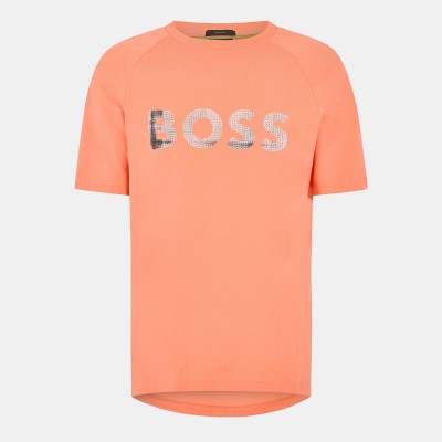 тениска,boss,men,s,teebero,t,shirt,open,red