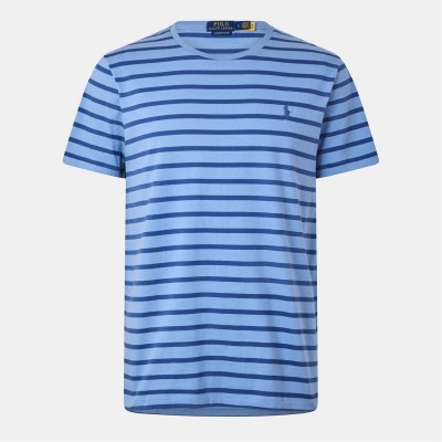 тениска,мъжки,тениски,polo,ralph,lauren,men's,regular,fit,t,shirt,channel,blue