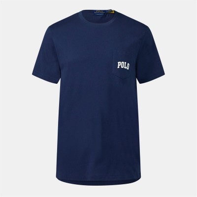 тениска,облекла,на,разпродажба,мъжки,тениски,polo,ralph,lauren,men's,regular,fit,bear,print,t,shirt,newport,navy