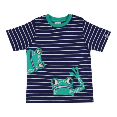 тениска,детски,тениски,детски,облекла,lilly,and,sid,frog,str,app,tee,jn99,navy