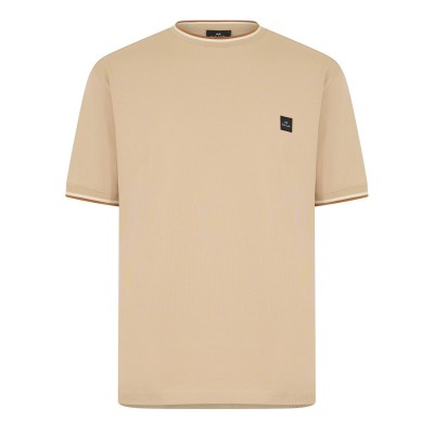 тениска,мъжки,тениски,ps,paul,smith,logo,patch,t,shirt,beige,61
