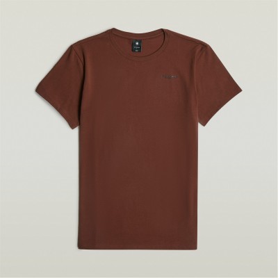 тениска,мъжки,тениски,g,star,slim,base,t,shirt,dk,plum